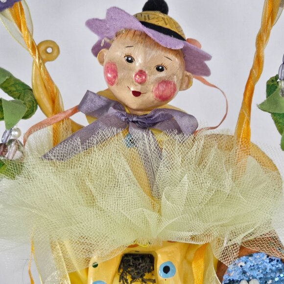 Lib Cummings Mead Sylvestri Miss Teria Tender Figurine Demdaco LCM Swing - Picture 3 of 16